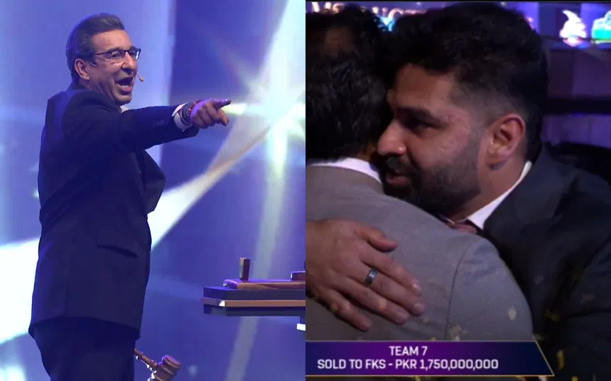 Auctioneer Wasim Akram confirms new PSL teams: Owners, prices and cities locked